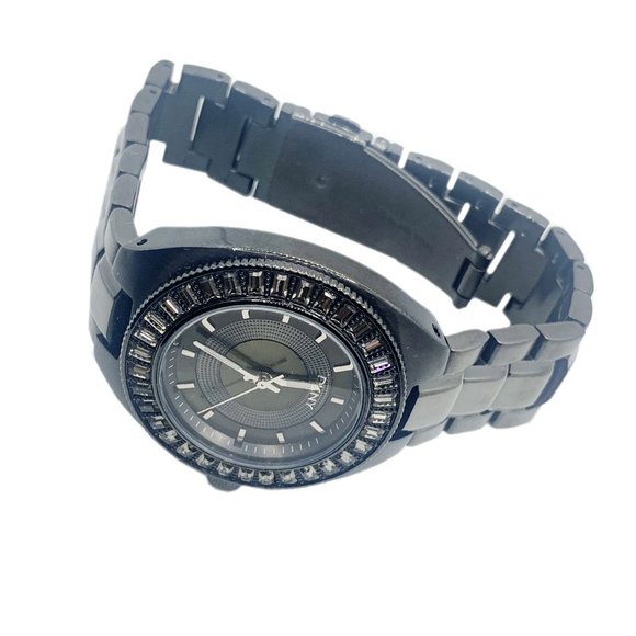 DKNY Chrome Black Color Ladies Watch NY4334
